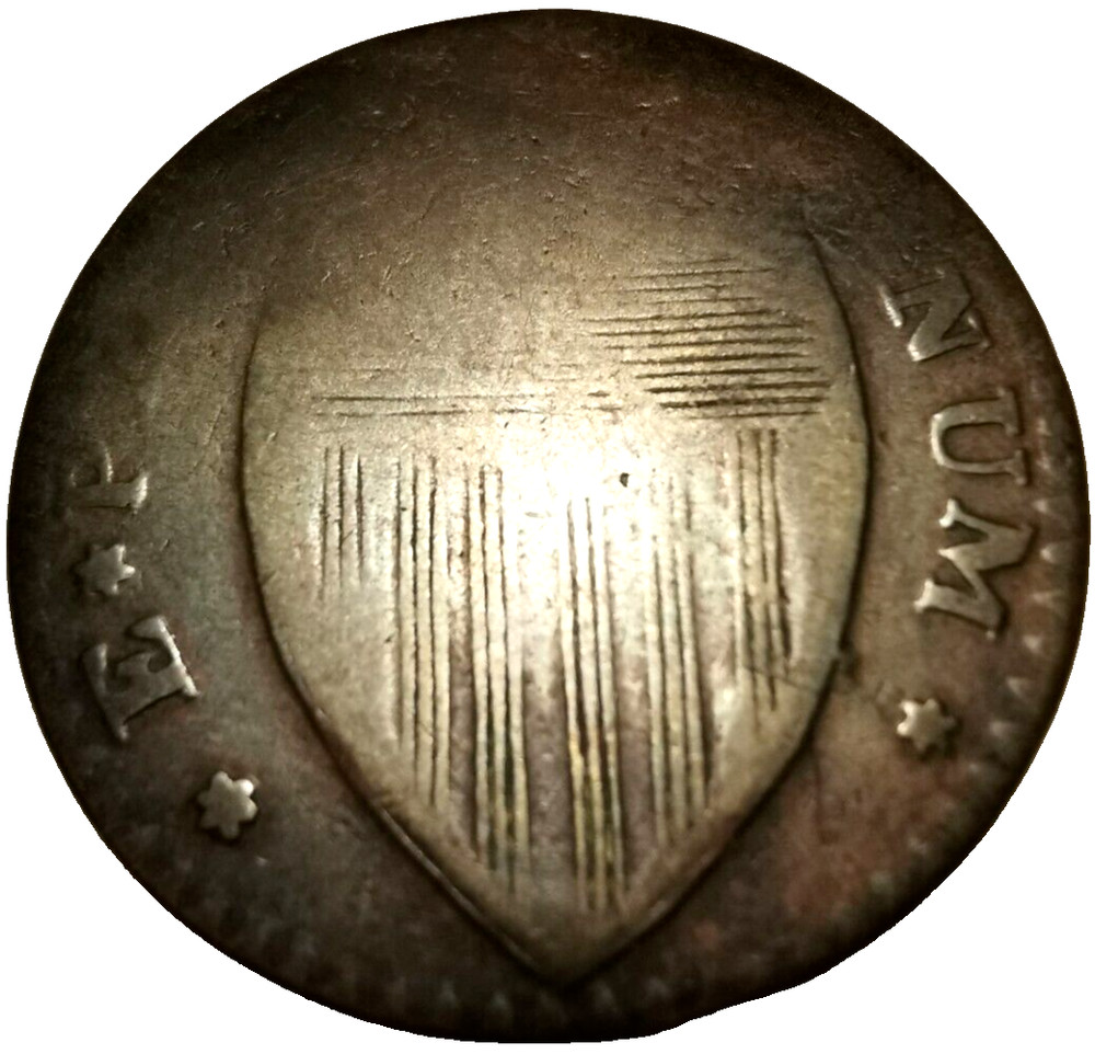 1787 New Jersey Cent Copper Token