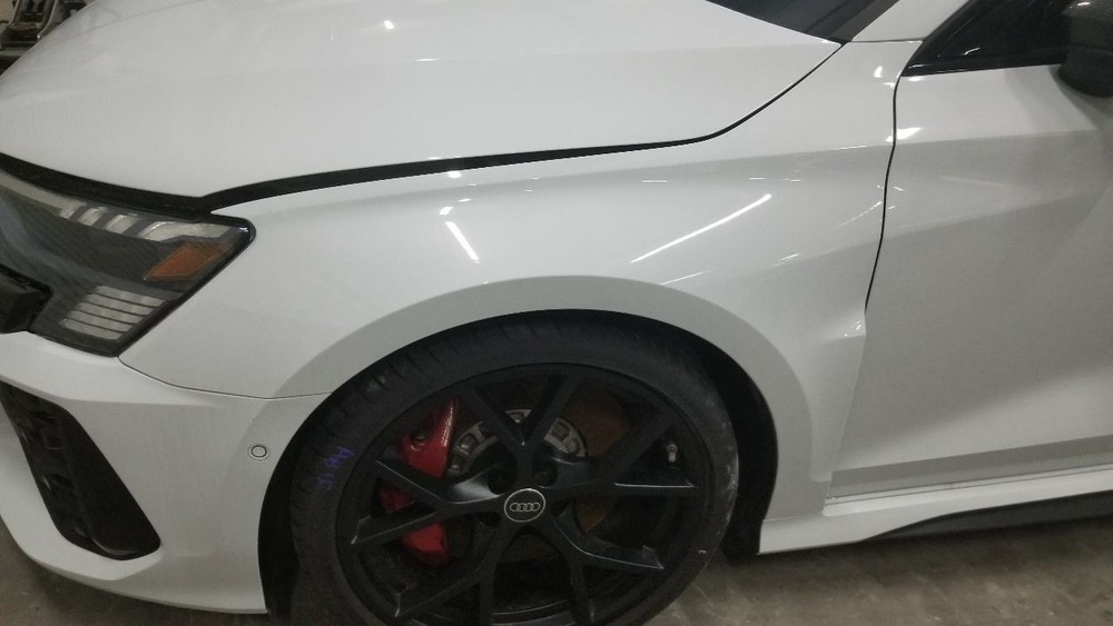24 AUDI RS 3 QUARTER GLASS WINDOW REAR LEFT DRIVER