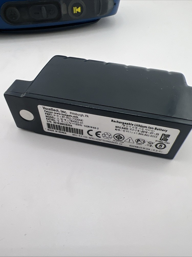 Vocollect A730 Talkman TT-930 with Battery