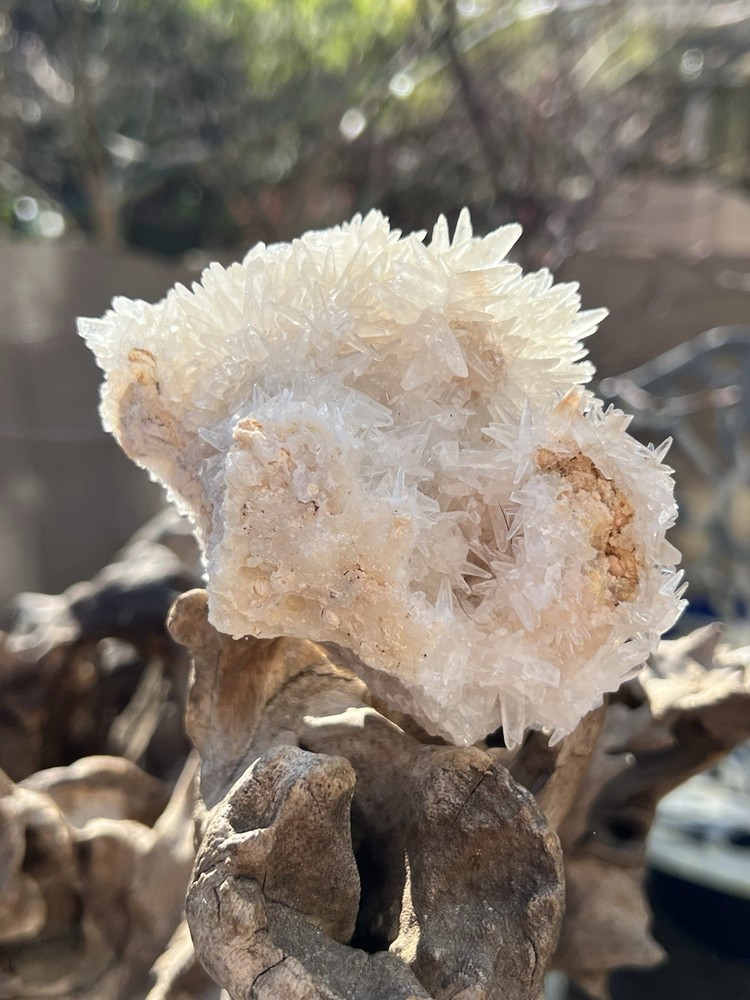 Calcite Spiky Cluster Patterns 292g 2