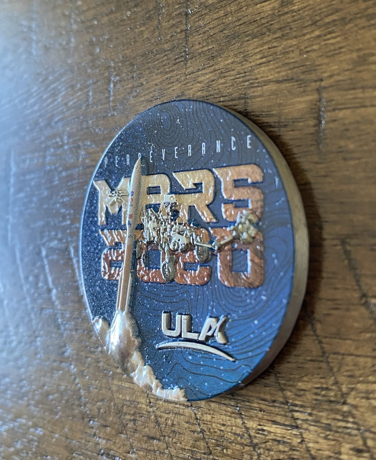 ULA Atlas V Perseverance Rover Mars 2020 Mission Coin 7/30/2020