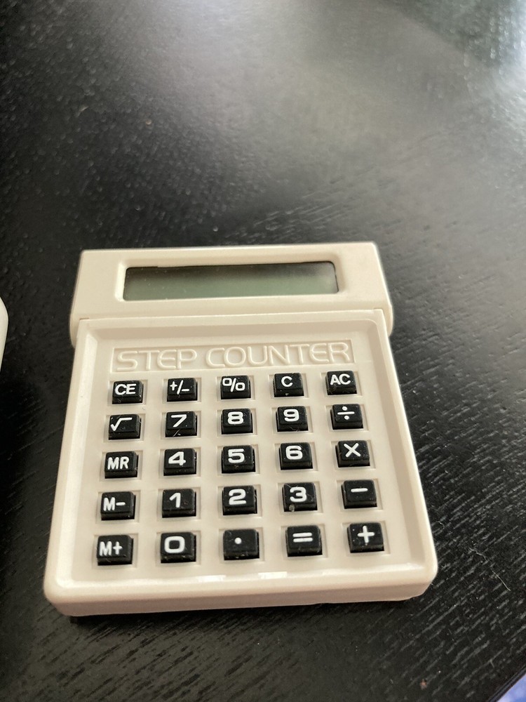 Vintage LL BEAN Script Electronic Digital Pedometer Distance Calculator Untested
