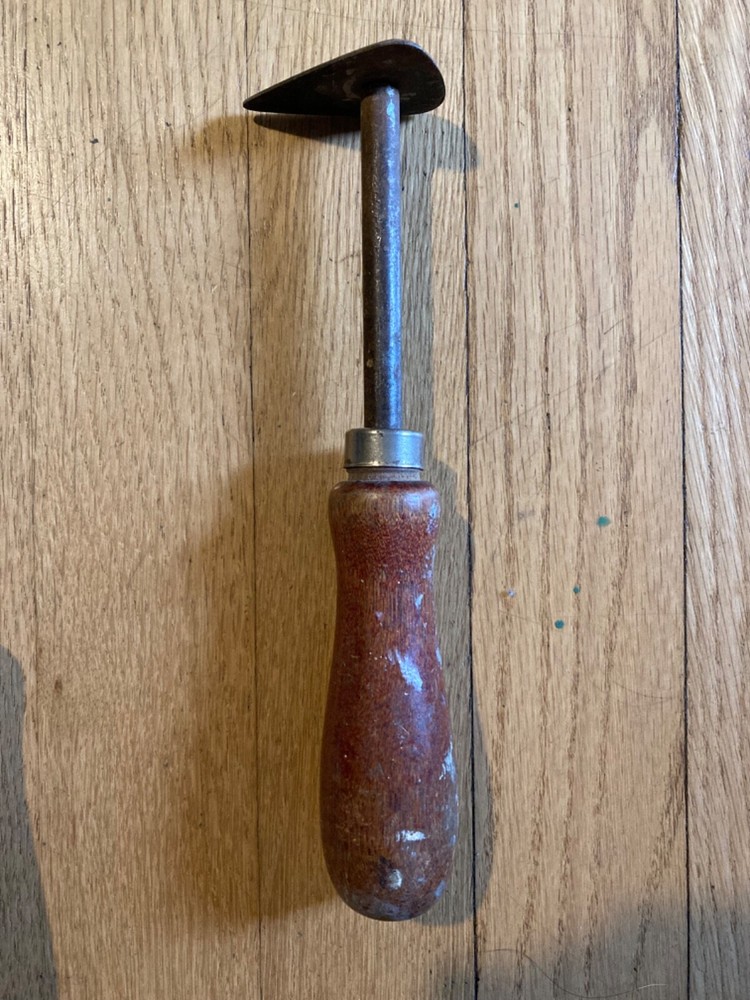 Three Vintage Wood Handle Woodworking Tools Awe Scrapers?