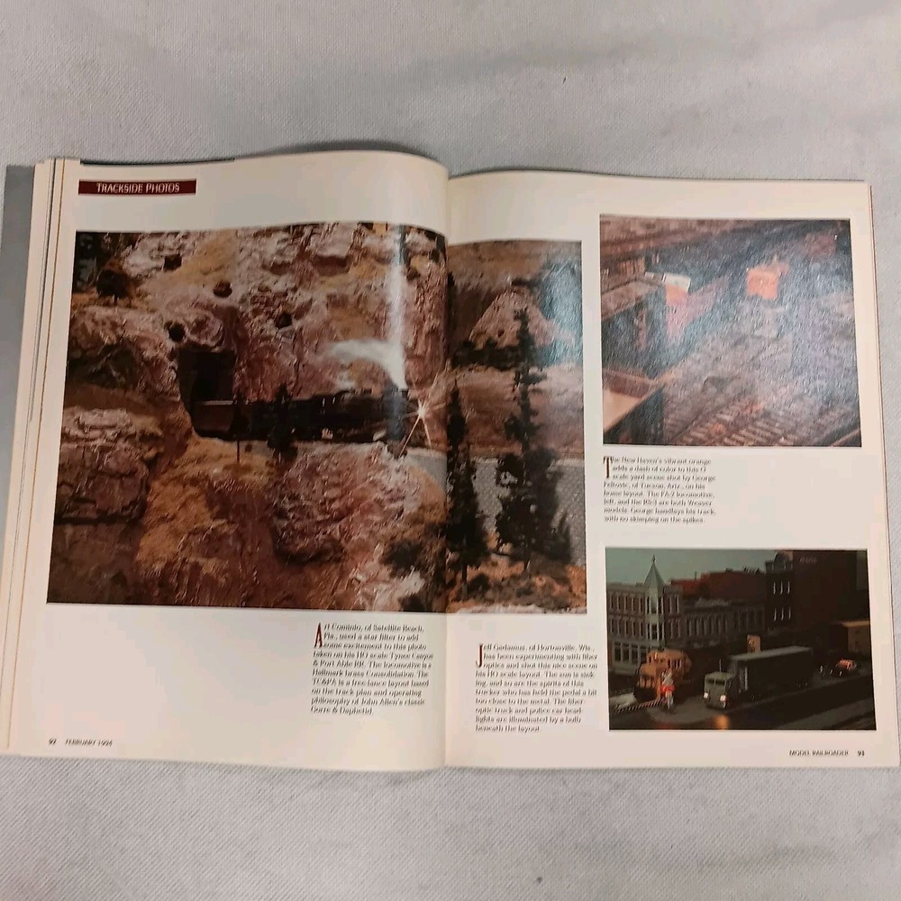 Model Railroader Magazine February 1994