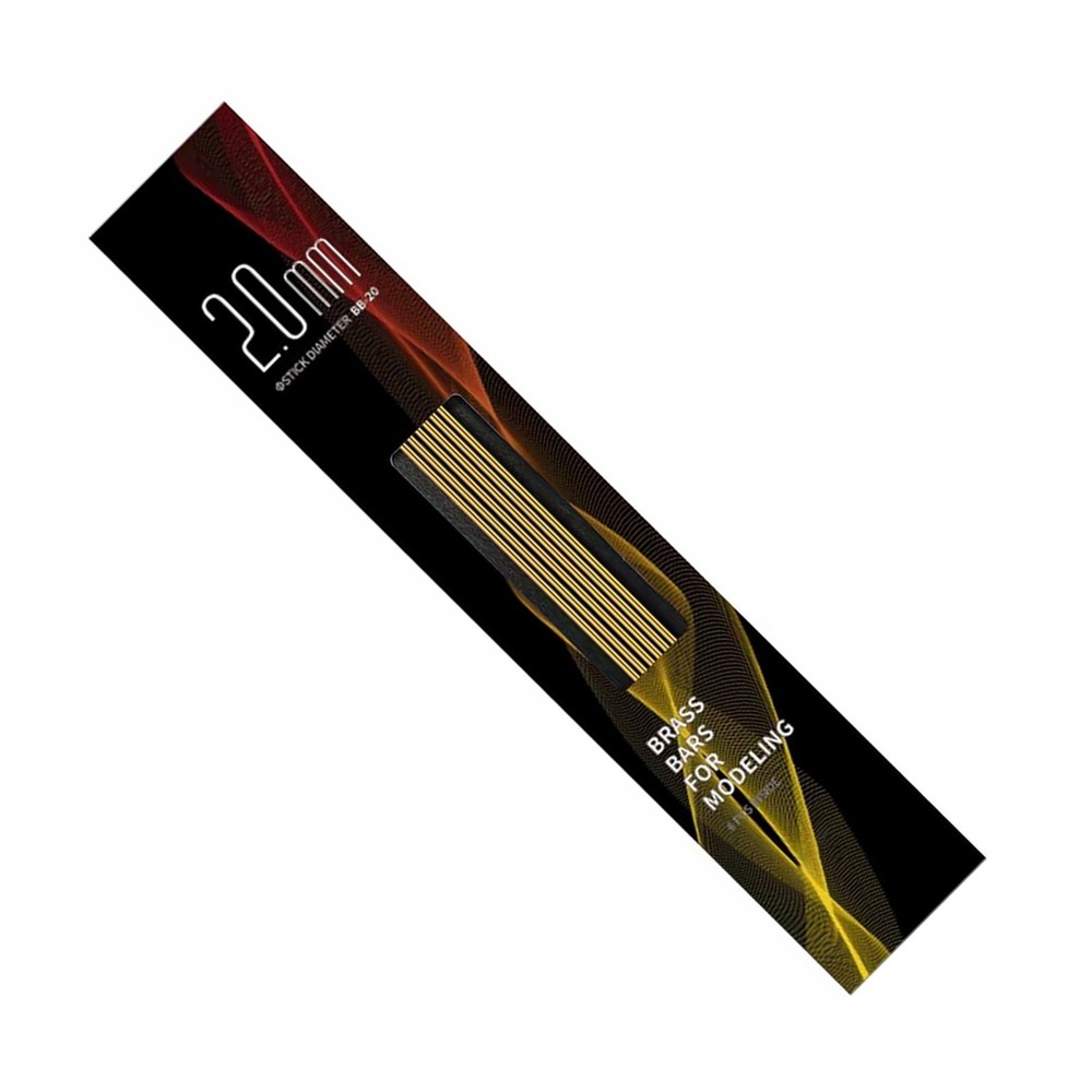 2.0mm Solid Brass Rod Hobby Knife Making Scratch Building Model Craft Tool