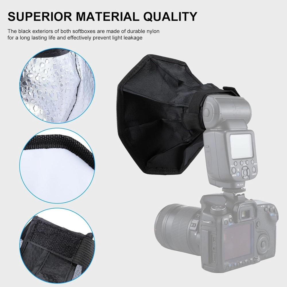 Flash Diffuser Light TzezFoz Portable Camera Softbox