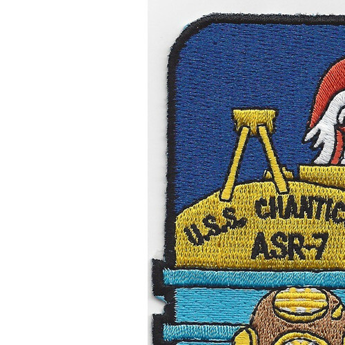 ASR-7 USS Chanticleer Patch - A Version