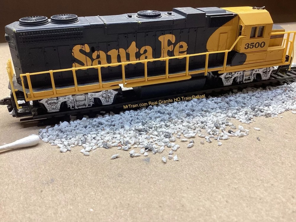 MrTrain TRACK BALLAST | S Scale | 5 POUND Package | Model Railroad | Scenery