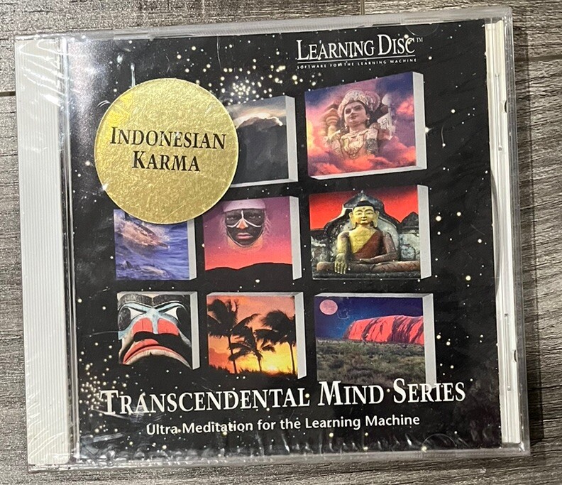NEW Zygon Learning Machine Software Disc Transcendental Mind Indonesian Karma