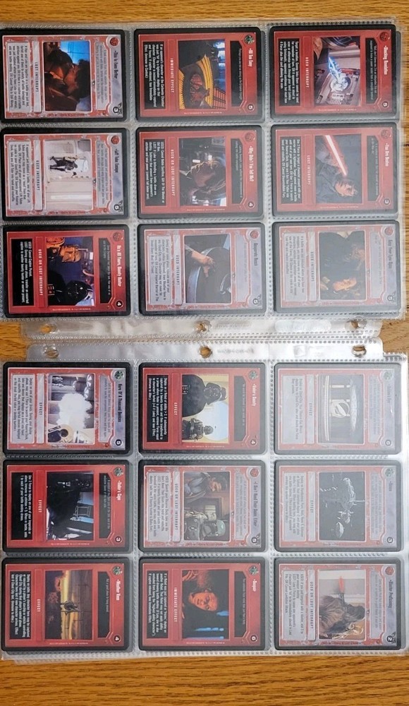 Decipher Star Wars CCG - Cloud City Complete Set VG