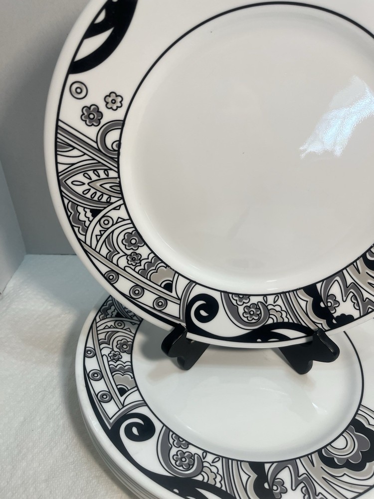 6 Corelle Vitrelle 10.5" Dinner Plates Nice 1802