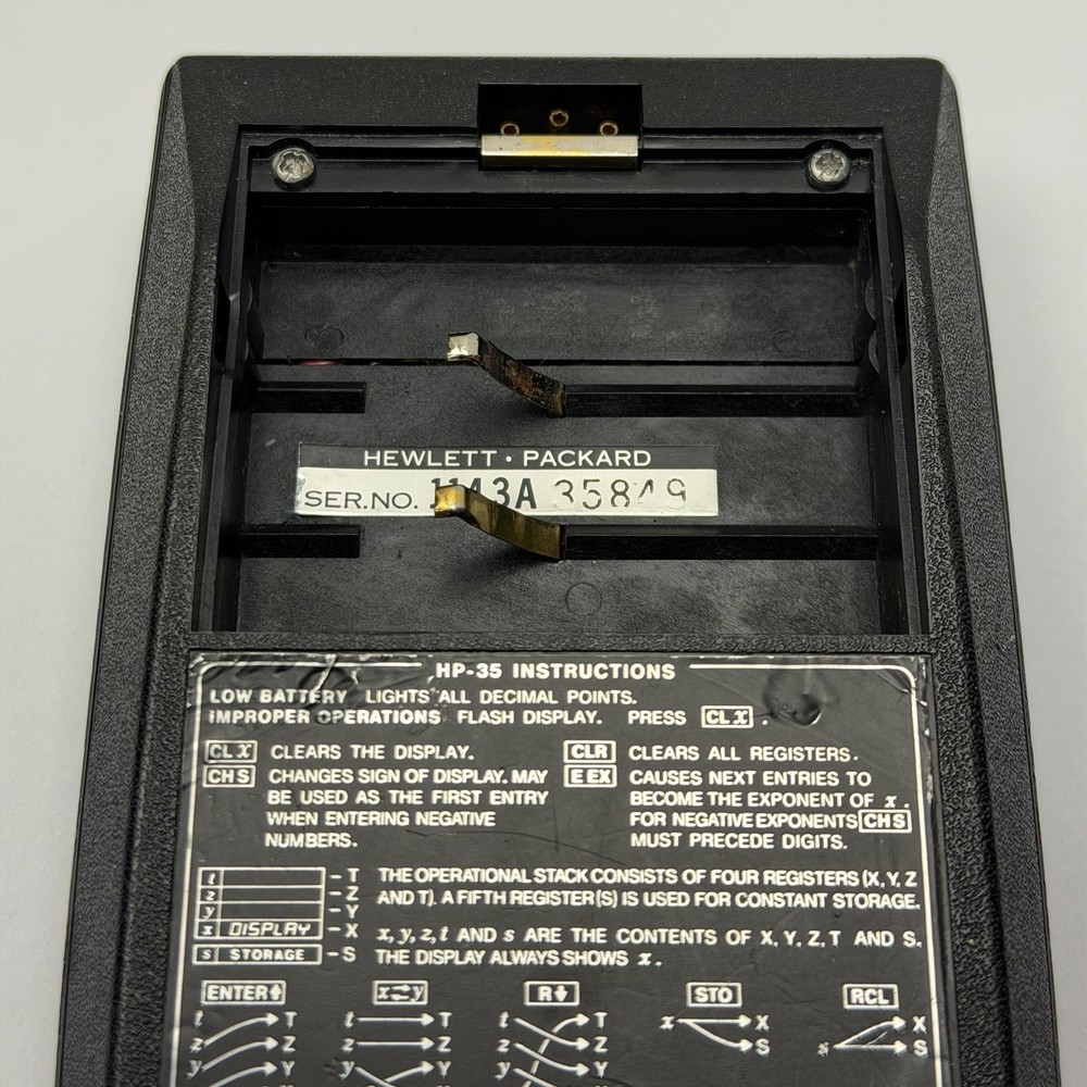 HP-35 VERSION 2 RARE VINTAGE CALCULATOR WORKS