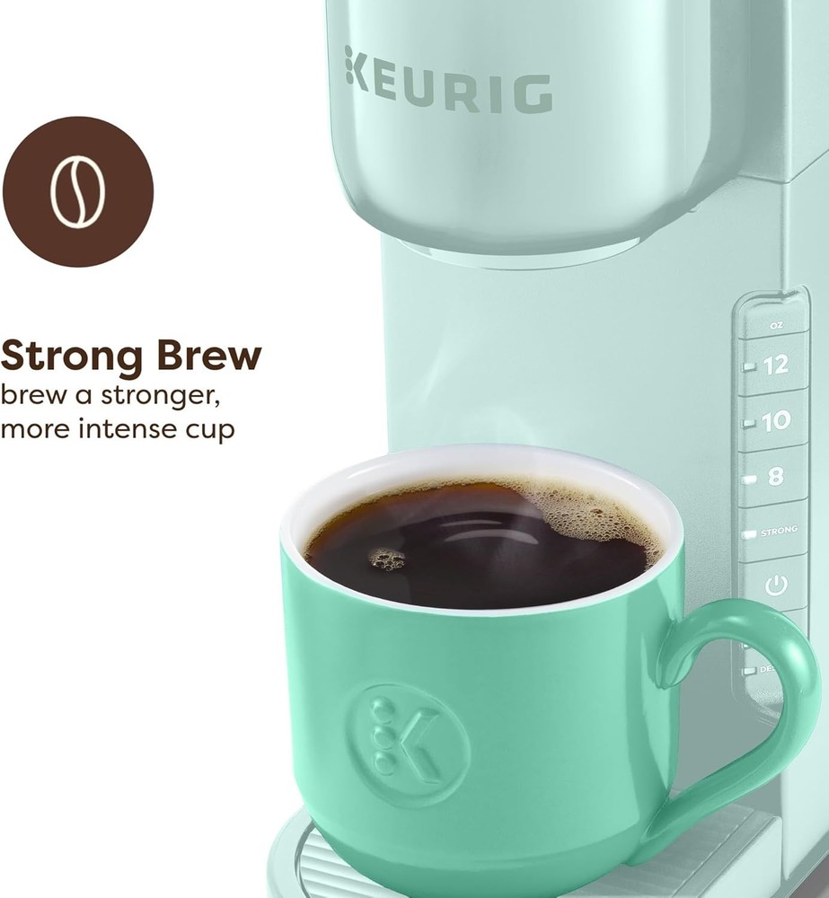 K-Express Single Serve K-Cup Pod Coffee Maker, 3 Brew Sizes, Strong Button Fe...