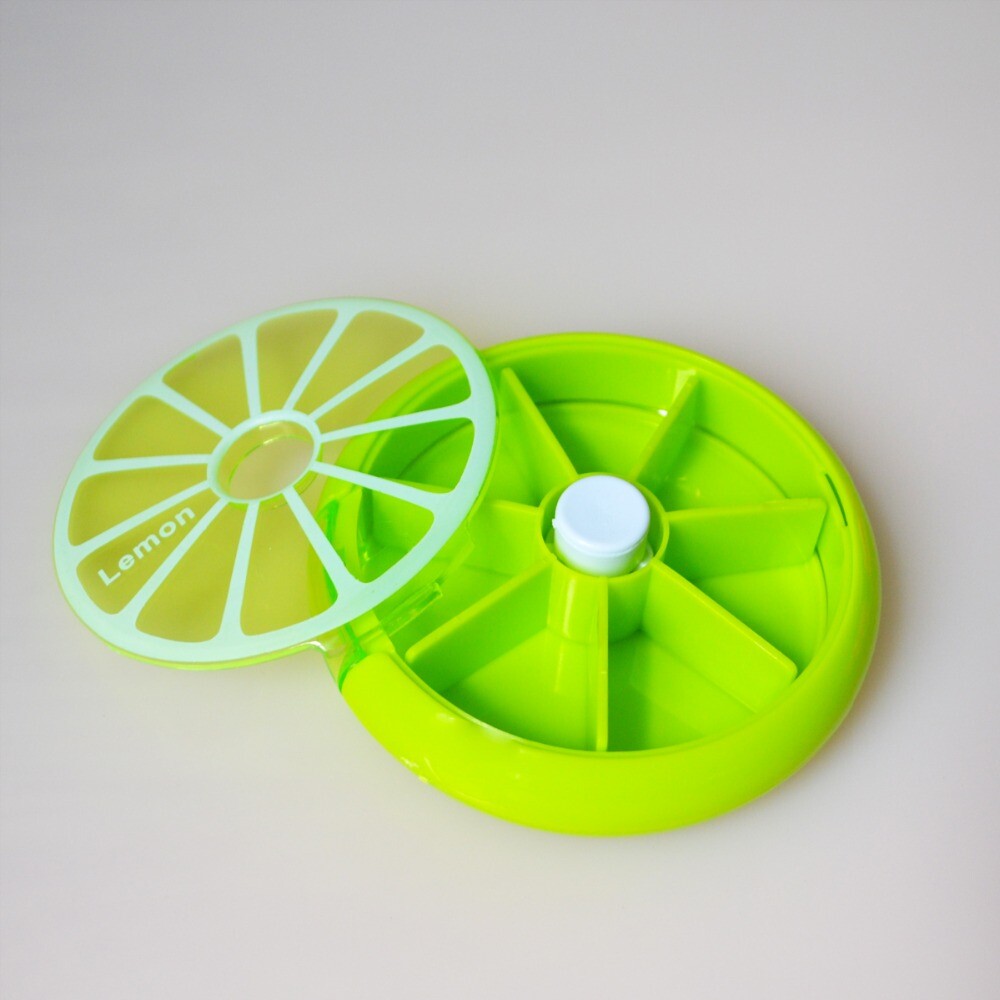 Fruit Shaped Travel Pill Box Boxes Container Splitter container Pill Organizer