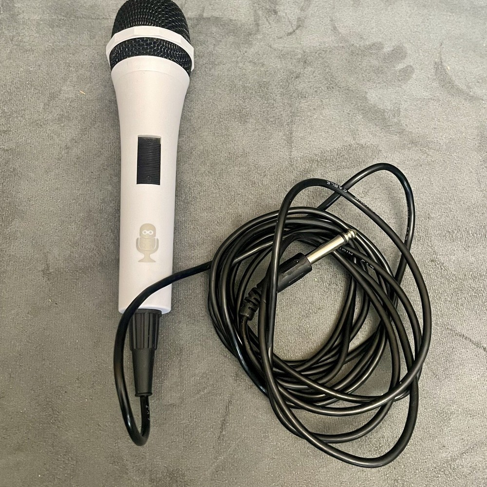 THE SINGING MACHINE CO. INC. REPLACEMENT MICROPHONE 10’ CORD New Open Box