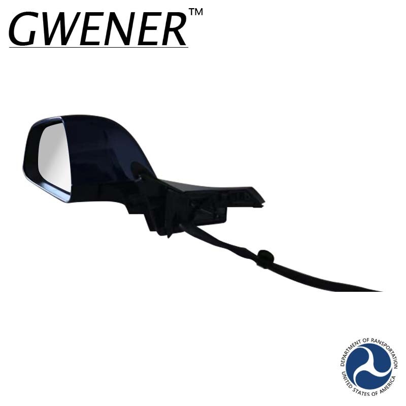 2022-2024 Tesla Model 3 Side Mirror Heated Blue Left