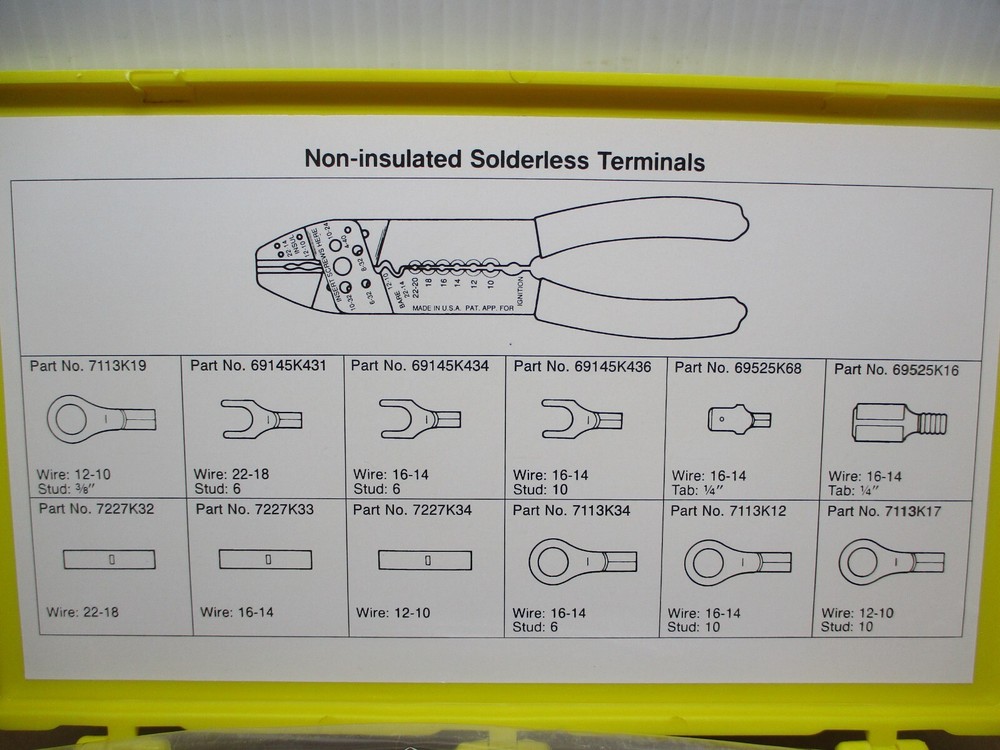 Terminal Kit with Crimper