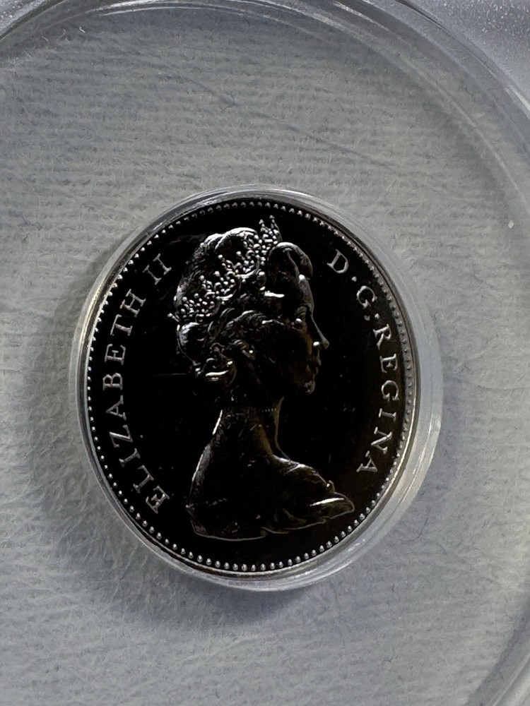 1969 Canada 5 Cents Proof Like Graded MS 67 by ANACS