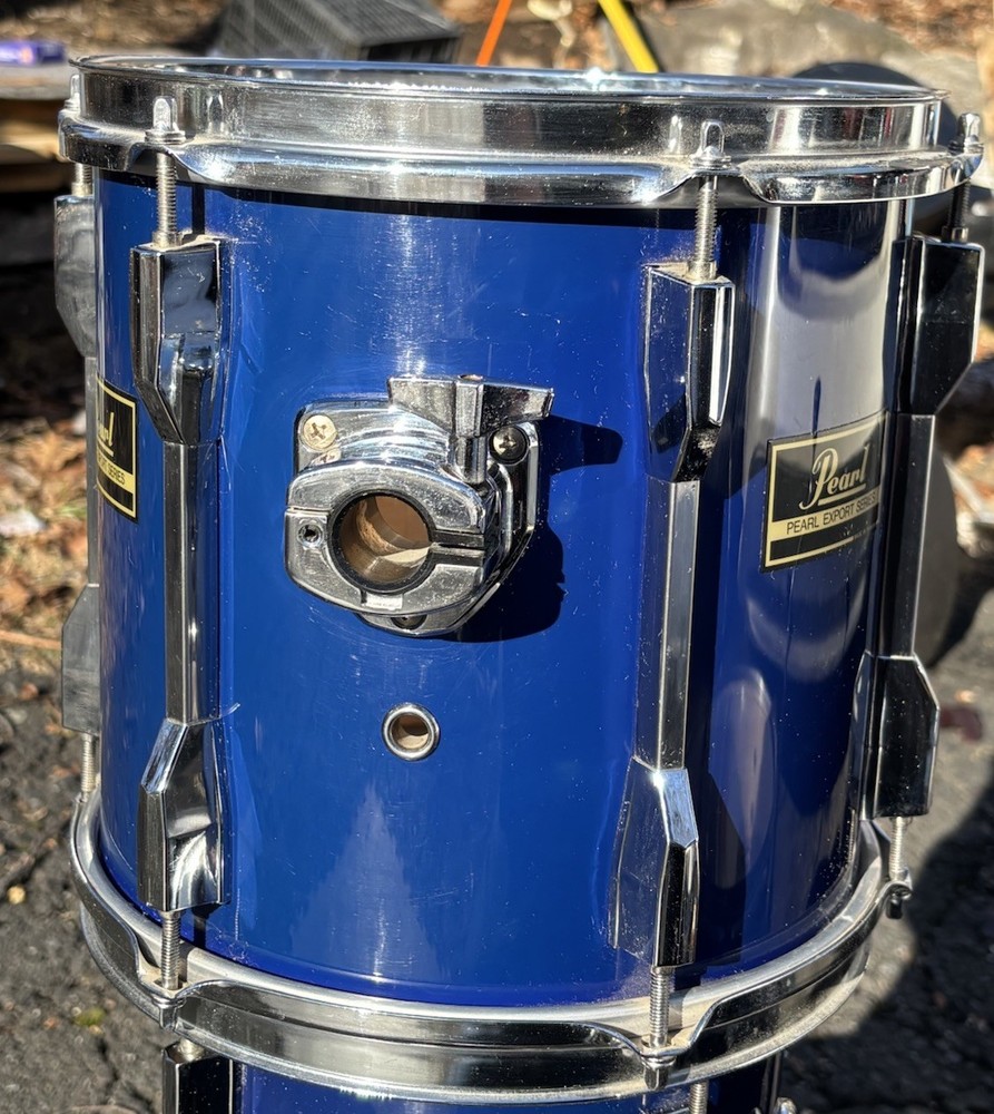 Pearl Export Blue 10” Tom Drum II