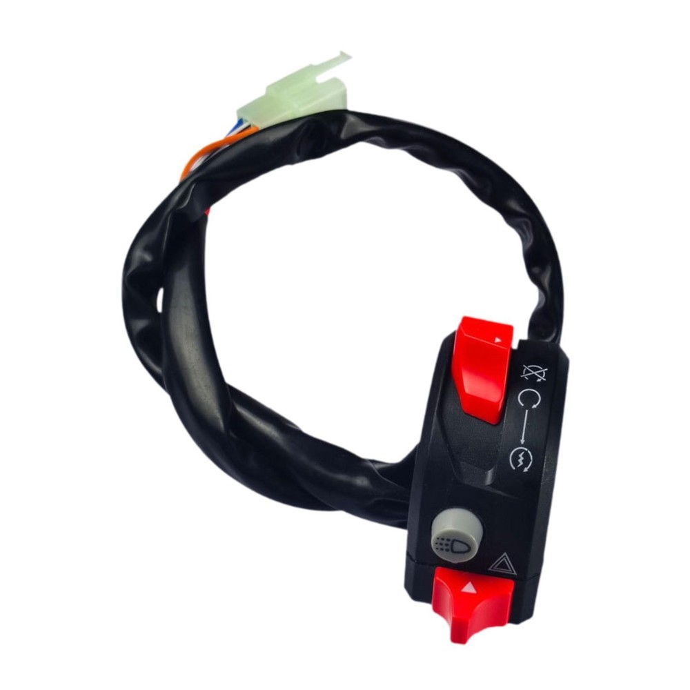 Handlebar Control Switch Start on Off Light Waterproof Emergency Lamp Switch