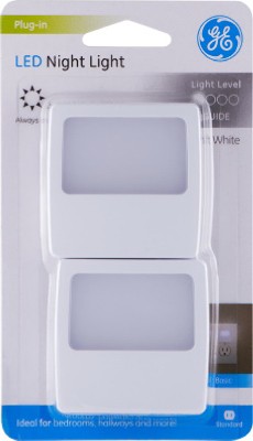 LED Flat Panel Night Lights, 2-Pk. - 11311