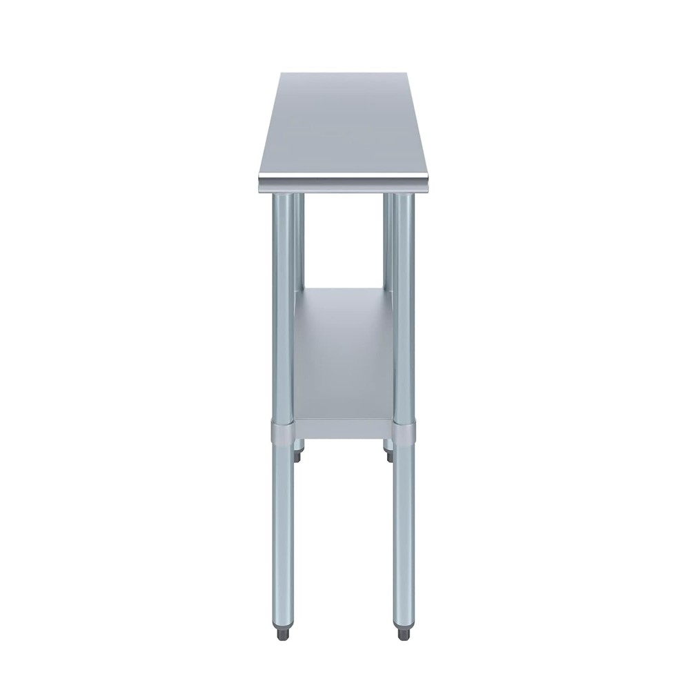 Stainless Steel Work Table with Undershelf 30"x12" (Deep x Long)