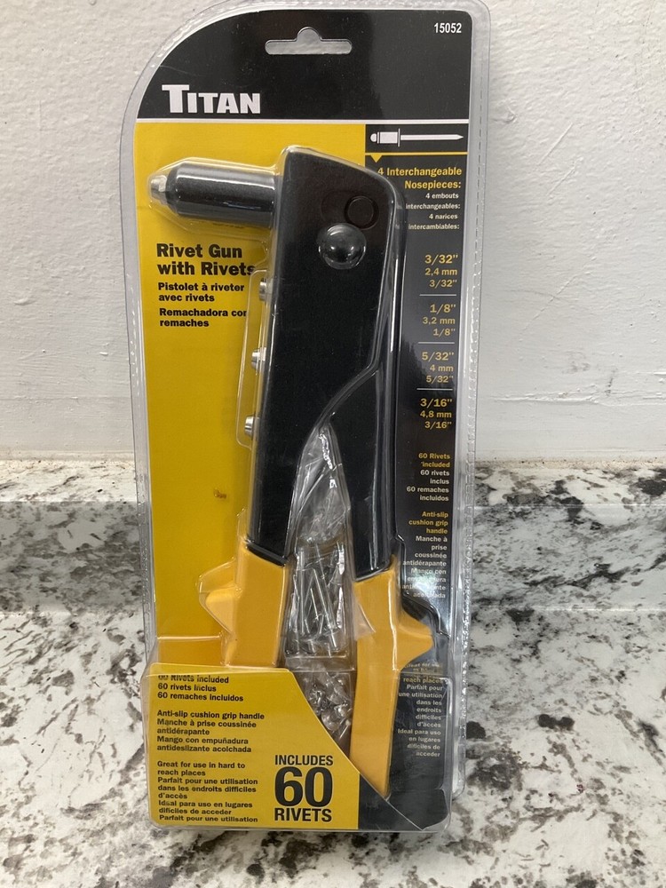 Titan 15052 10" Rivet Gun With Rivets