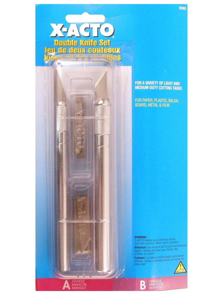 X-Acto Double Knife Set - double knife set