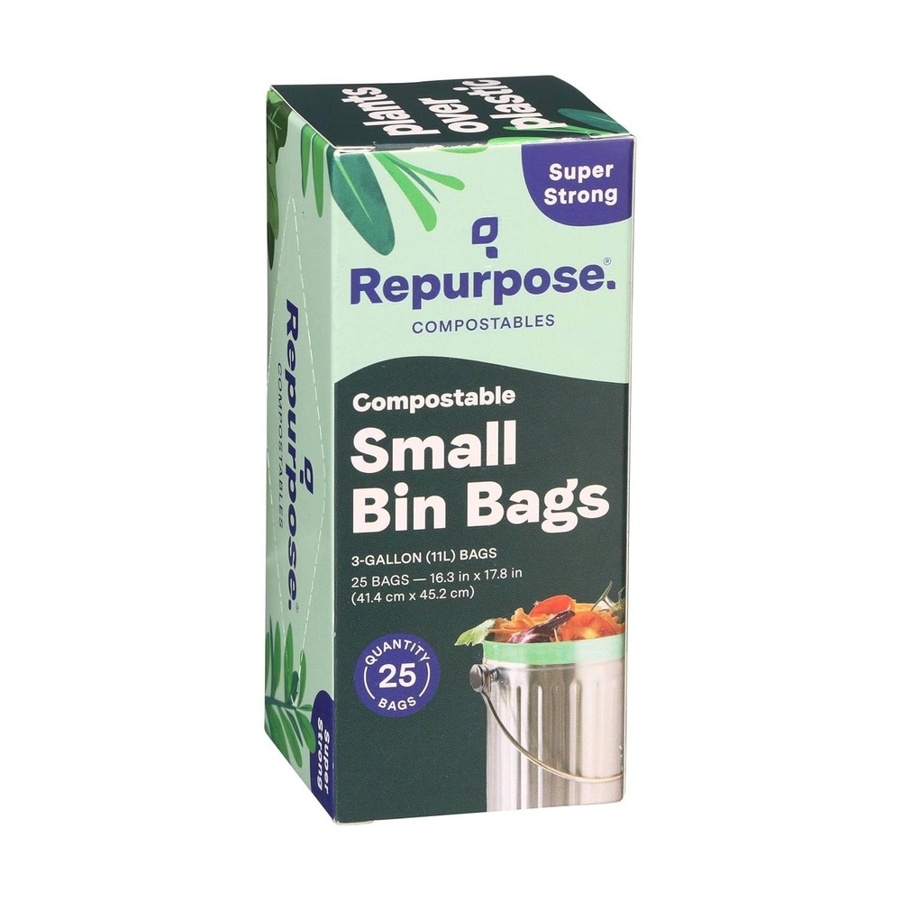 Repurpose Compostables Repurpose 3 Gallon, 11 Liter Super Strong, Small Composta