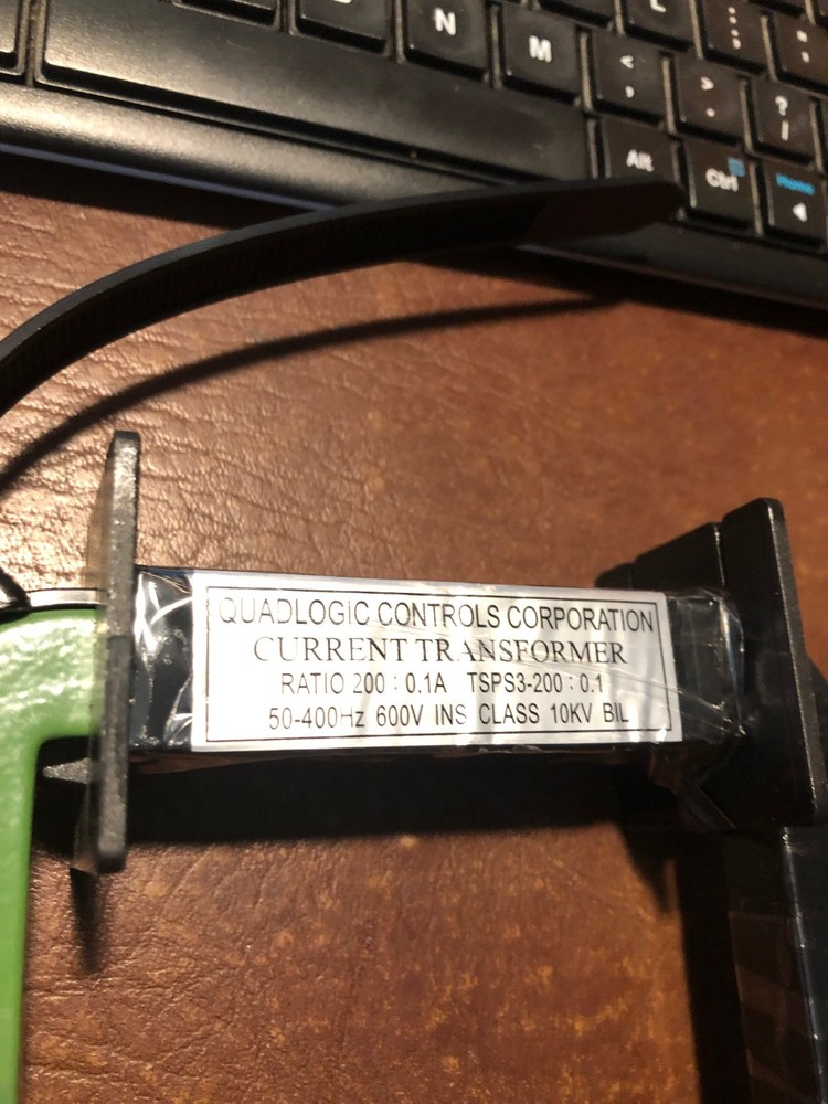 Split Core Current Transformer 200 : 0.1A QTY 3 NEW