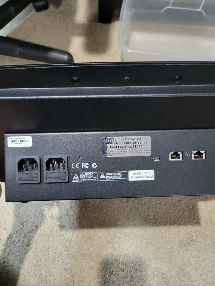 Blackmagic Design ATEM 1 M/E Broadcast Panel