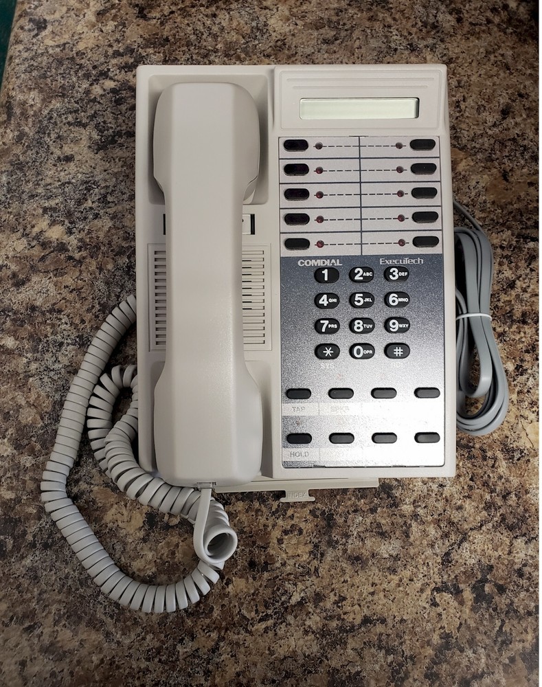 Comdial  6700S-PG Phone 12 line LCD Speakerphone ExecutechII XE, Refurbished