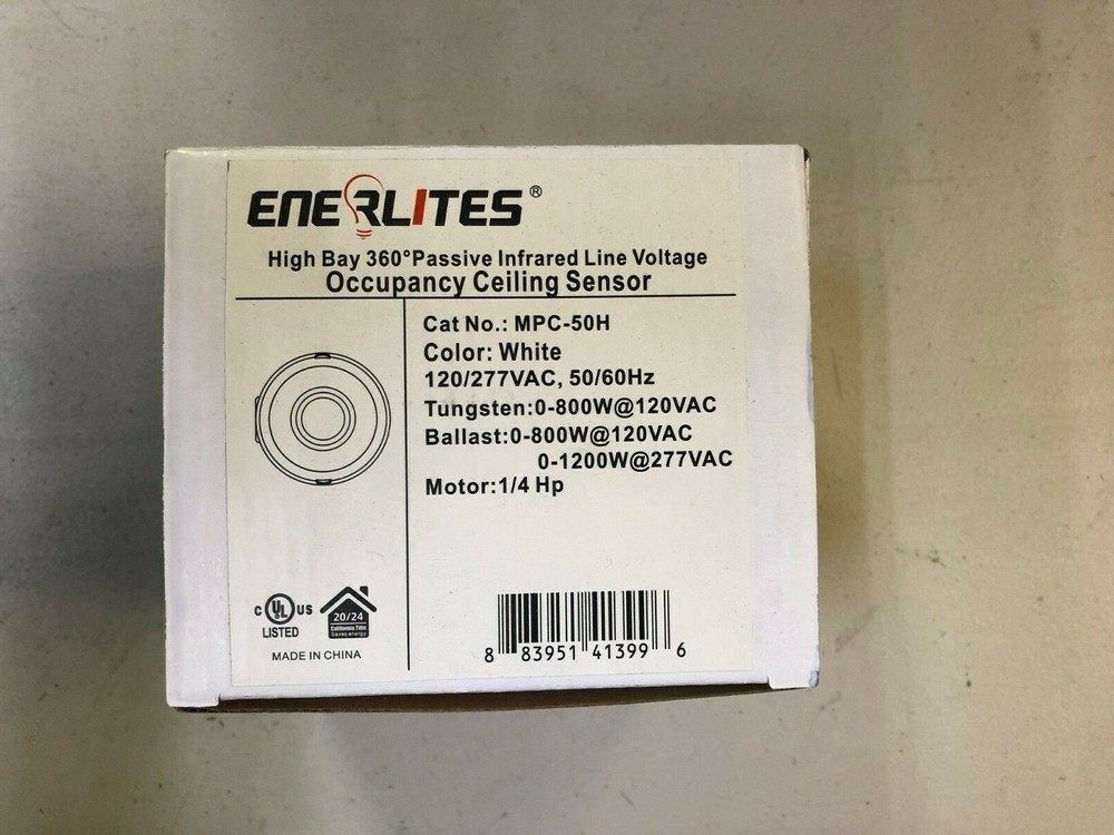 Enerlites occupancy ceiling sensor