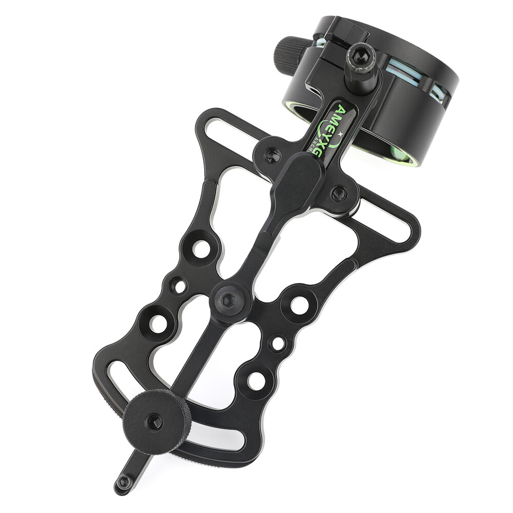 Compound Bow Sight 1 Pin .019" Single Pin Adjustable Archery Hunting Target