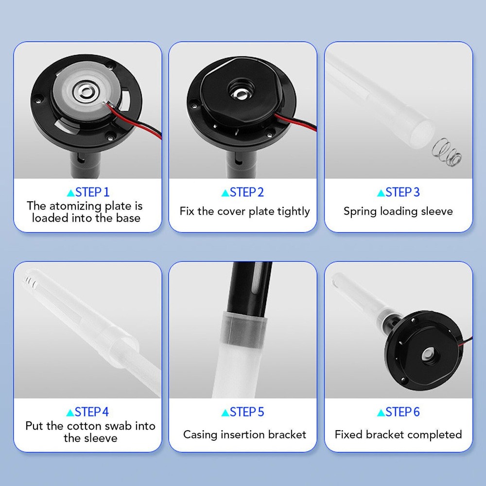 USB Humidifier Cotton Swab with Sleeve Fixed Support USB Humidifier Atomization