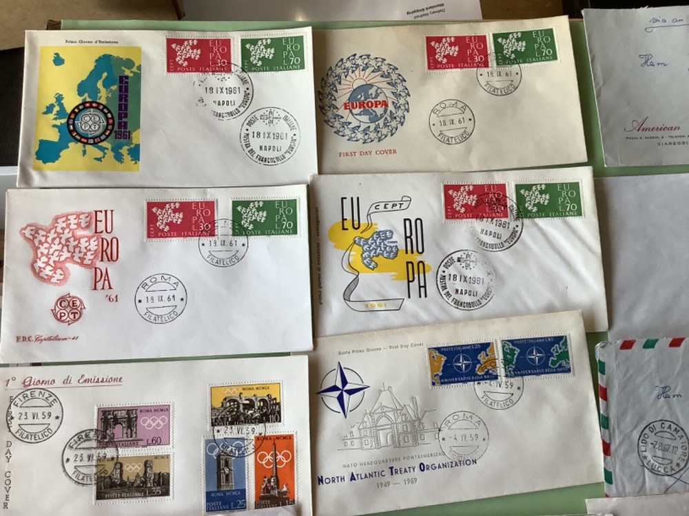 Italy collection postal covers 16 items Ref A2036