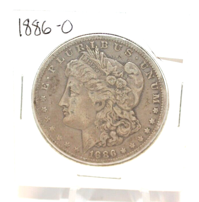 1886-O Morgan Silver Dollar [103WEJ]