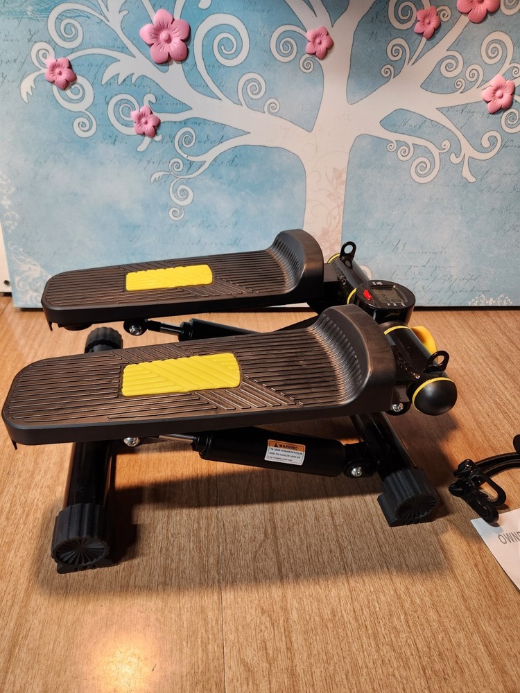Mini Stepper Exercise Machine W/ Resistance Bands