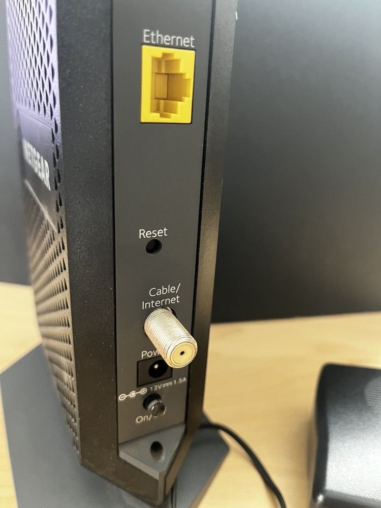 NETGEAR CM600 Cable Modem w/ Power Adapter