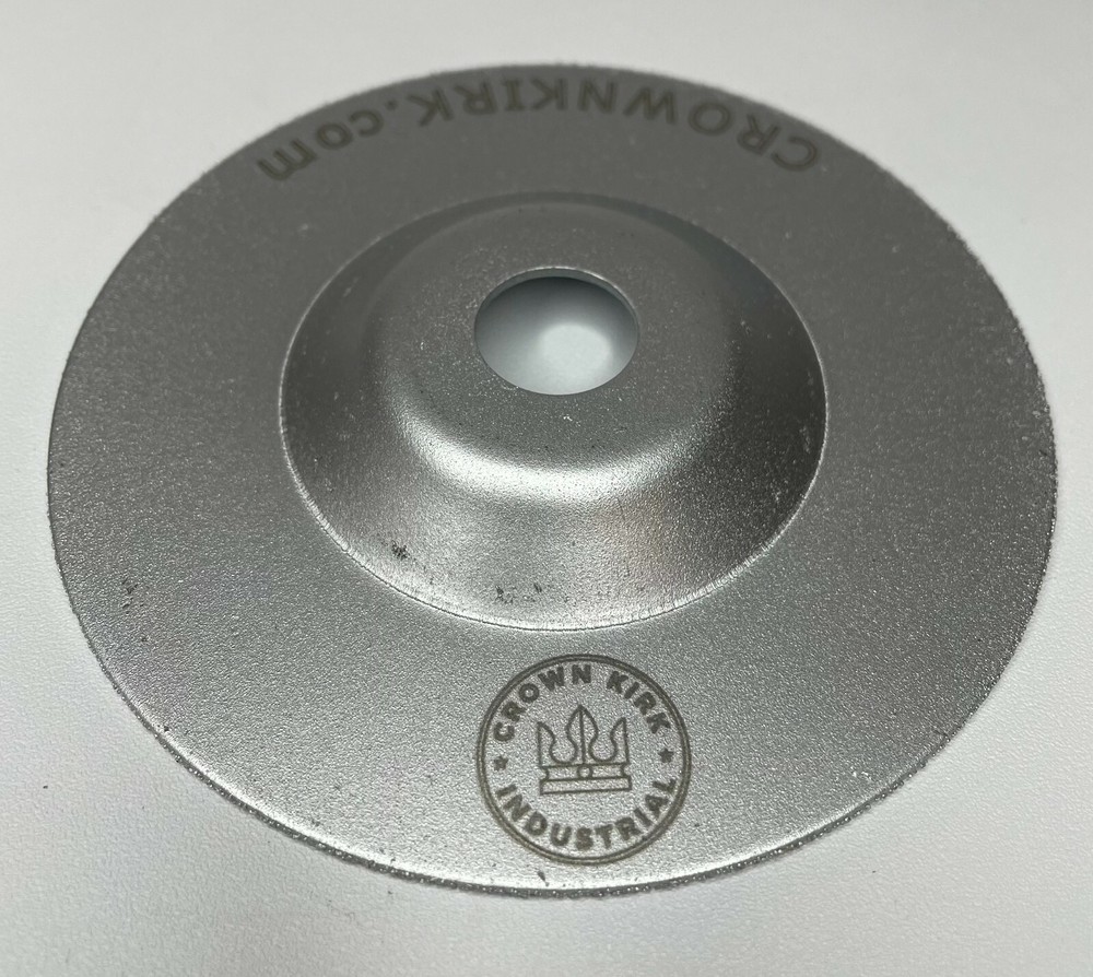 80 Grit Diamond Brazed Grinding Disc - 4" Brazed Grinding Cup