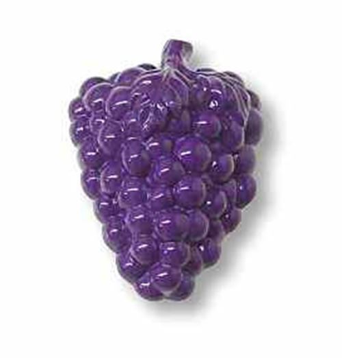 1-1/4" Purple Grape Cluster Knob