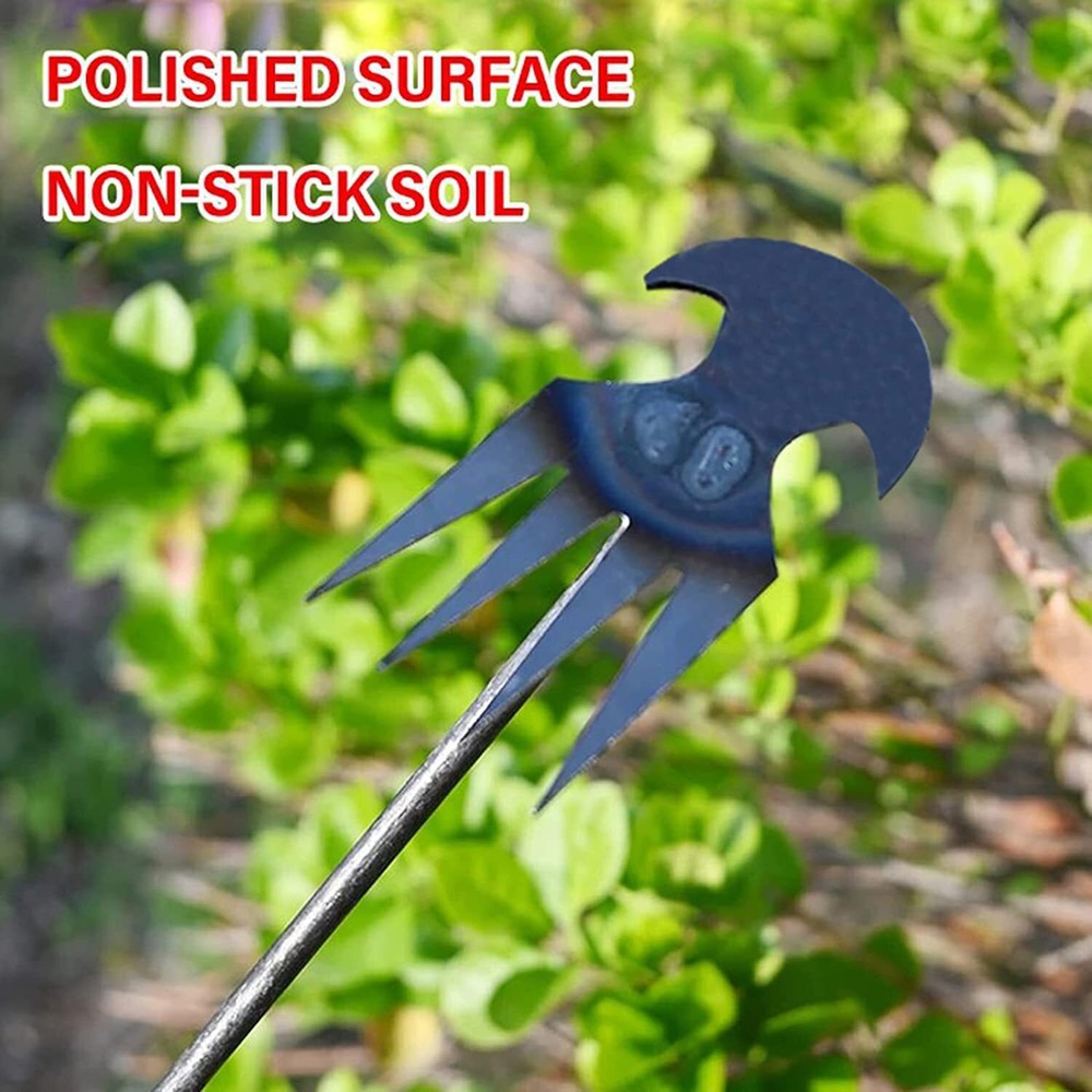 2 Pcs Weeding Uprooting Tool Puller Tool for Gardening Yard Lawn