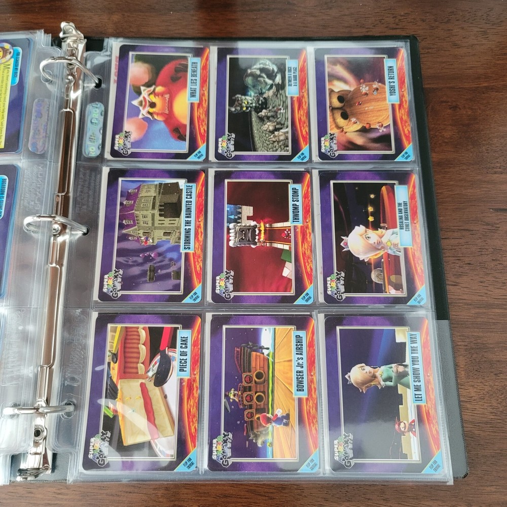 2008 Enterplay Super Mario Galaxy Trading Card Set