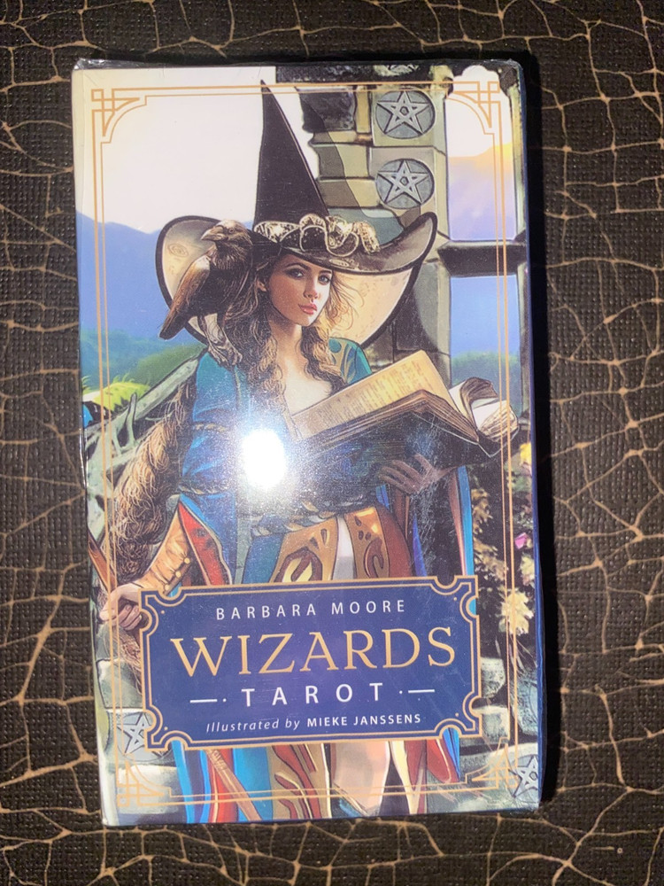 Tarot Card Deck WIZARDS Unique NEW Gift Barbara Moore