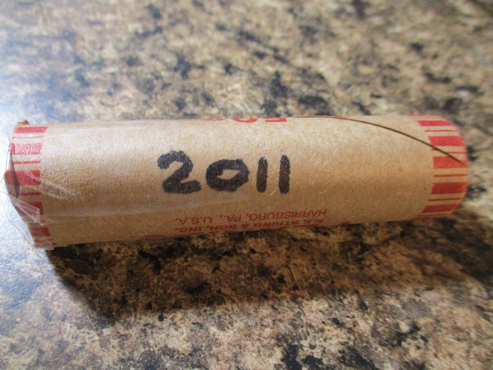 2011 LINCOLN CENT ROLL GEM BU