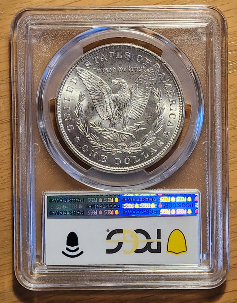 1883 PCGS MS62 MORGAN 90% SILVER