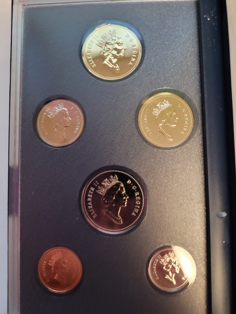 1992 Canada Specimen Set - Loon - Double Date Set