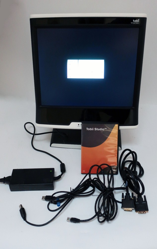 Tobii Technology T60 Eye Tracker + Case Visual Perception Human Factors Studies