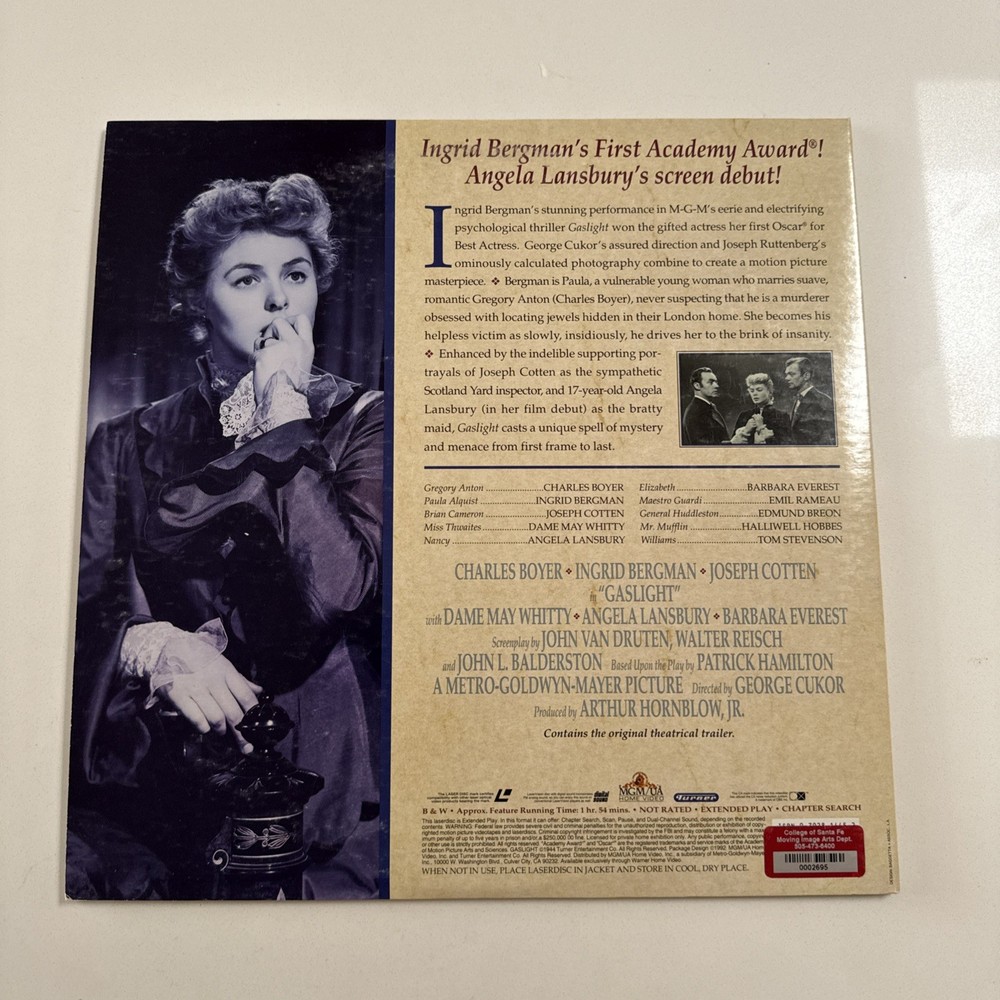 Gaslight (Laserdisc)