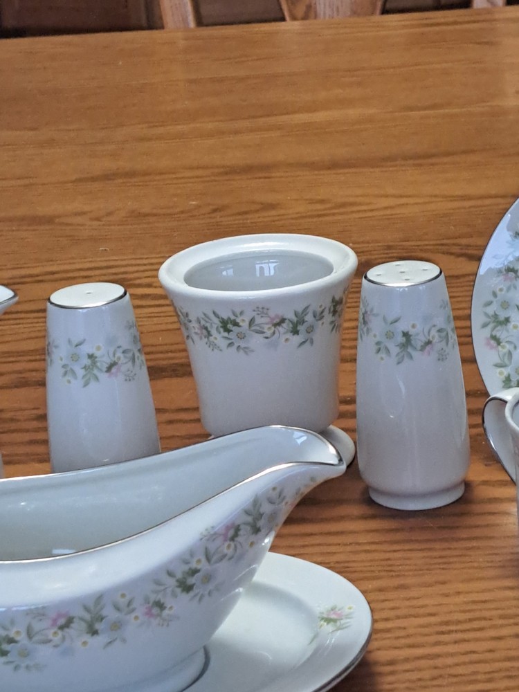 Johann Haviland Forever Spring Floral Scroll 31 Piece Dinnerware Grouping